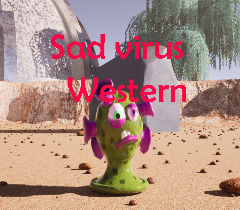 Sad Virus Western PC Steam CD Key Logo