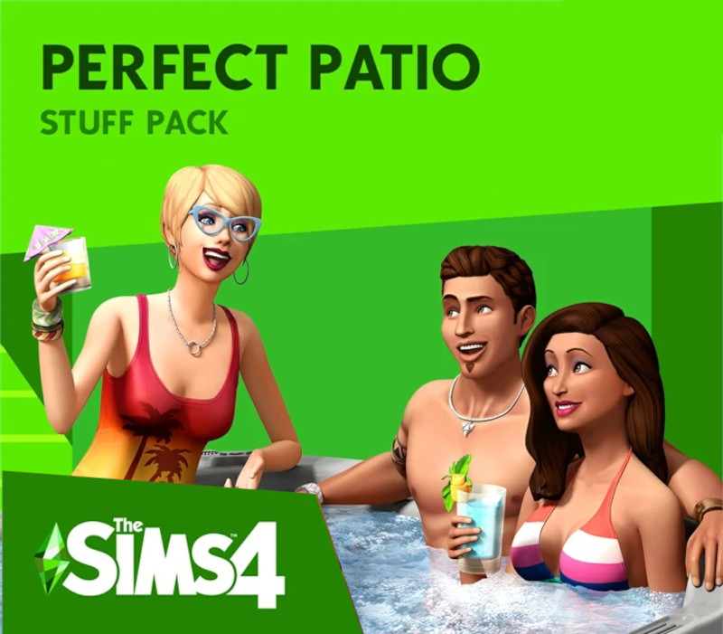 The Sims 4 - Perfect Patio Stuff Pack DLC EU PC EA App CD Key Logo