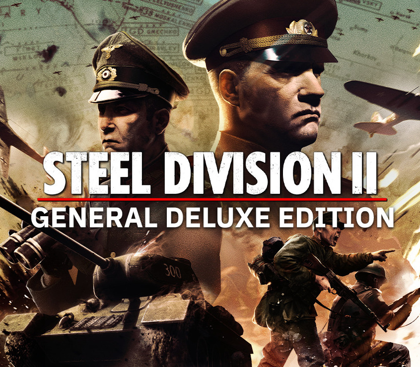 Steel Division 2 General Deluxe Edition EU PC Steam CD Key Logo