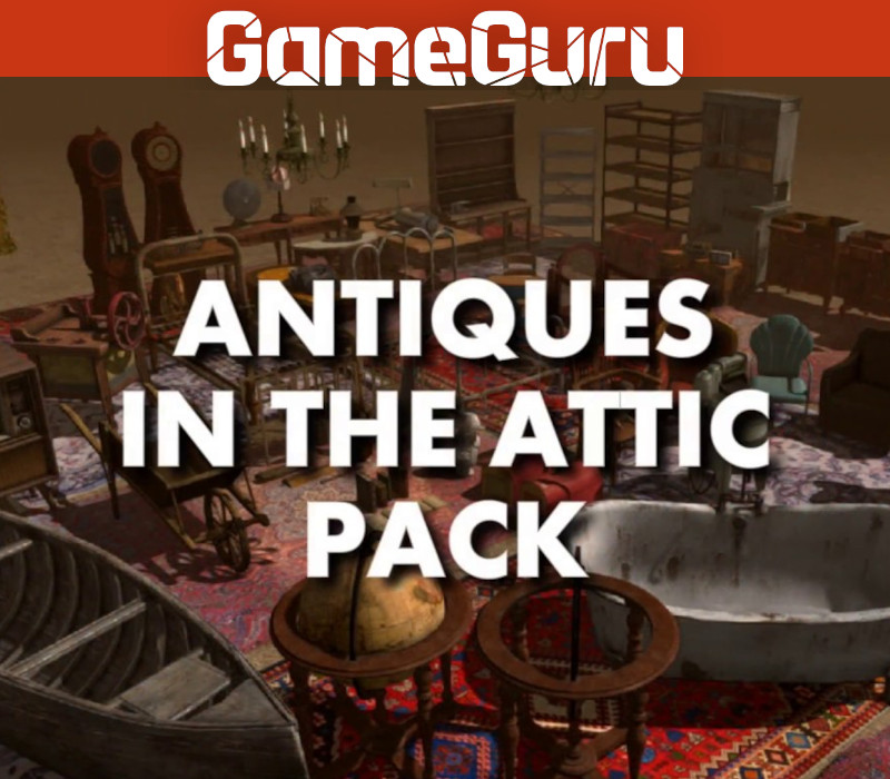 GameGuru - Antiques In The Attic Pack DLC EU Steam CD Key Logo