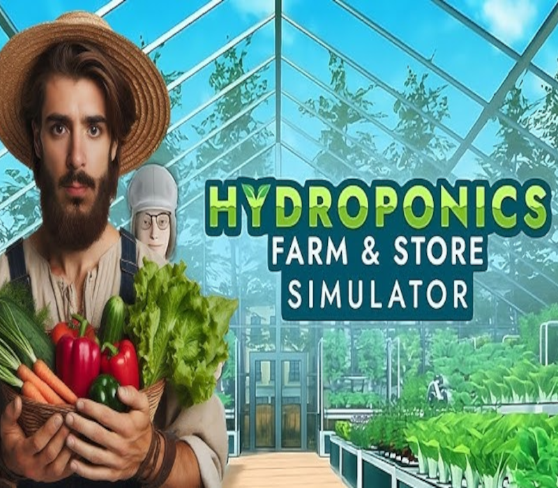 Hydroponics Farm & Store Simulator PC Steam CD Key Logo