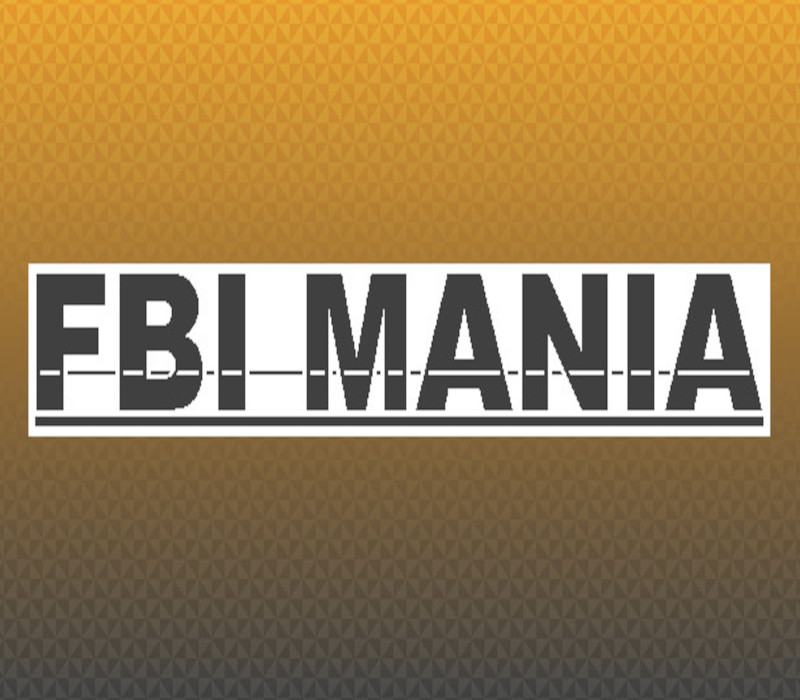 FBI MANIA English Language only Steam CD Key Logo