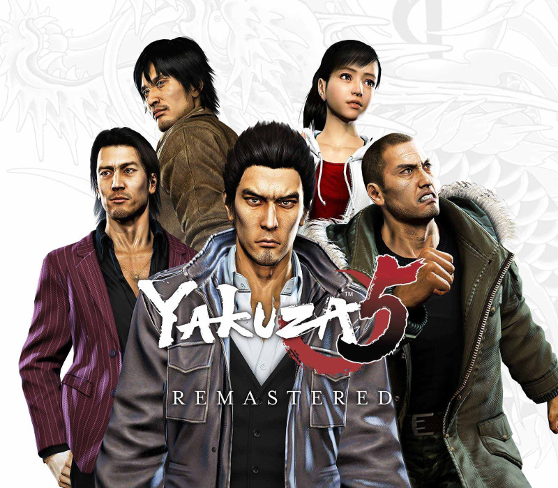 Yakuza 5 Remastered Steam CD Key Logo