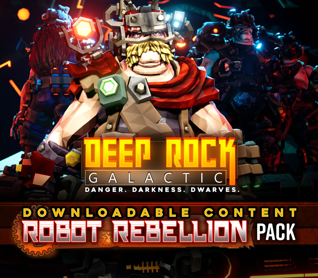 Deep Rock Galactic - Robot Rebellion Pack DLC EU PC Steam CD Key Logo