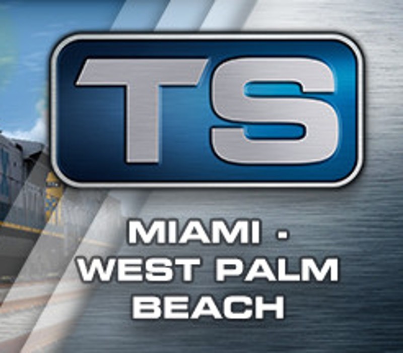 Train Simulator: Miami - West Palm Beach Route Add-On DLC Steam CD Key Logo