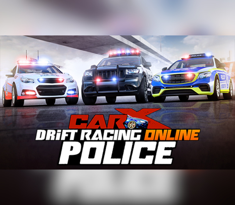 CarX Drift Racing Online - CarX Police DLC PC Steam CD Key Logo
