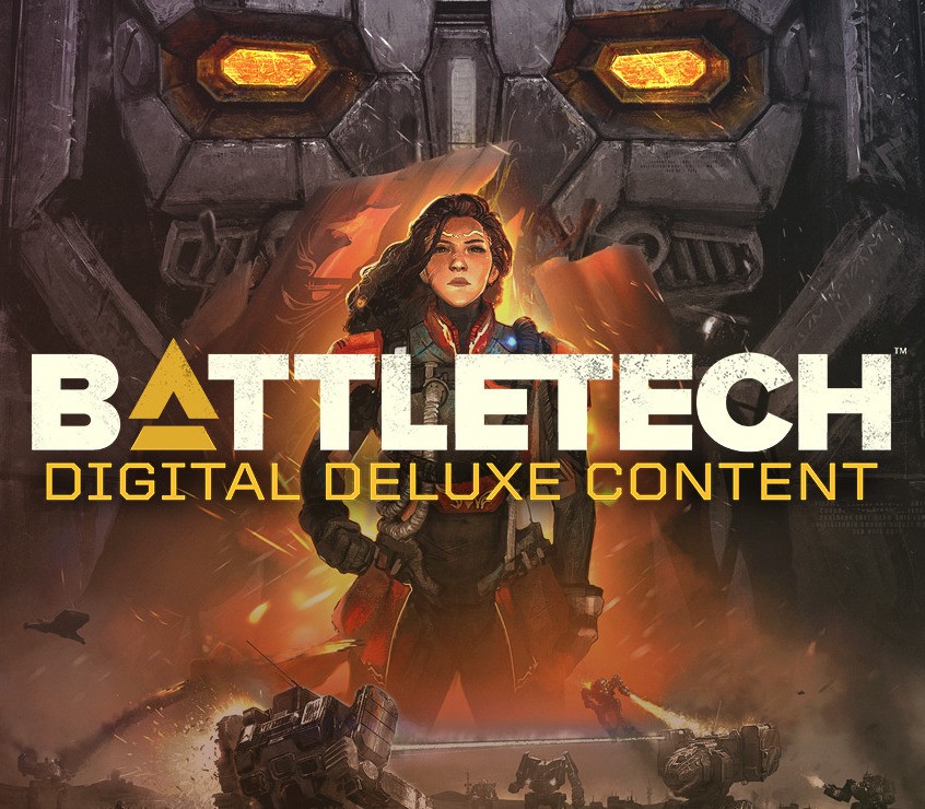 BATTLETECH - Digital Deluxe Content DLC PC Steam CD Key Logo