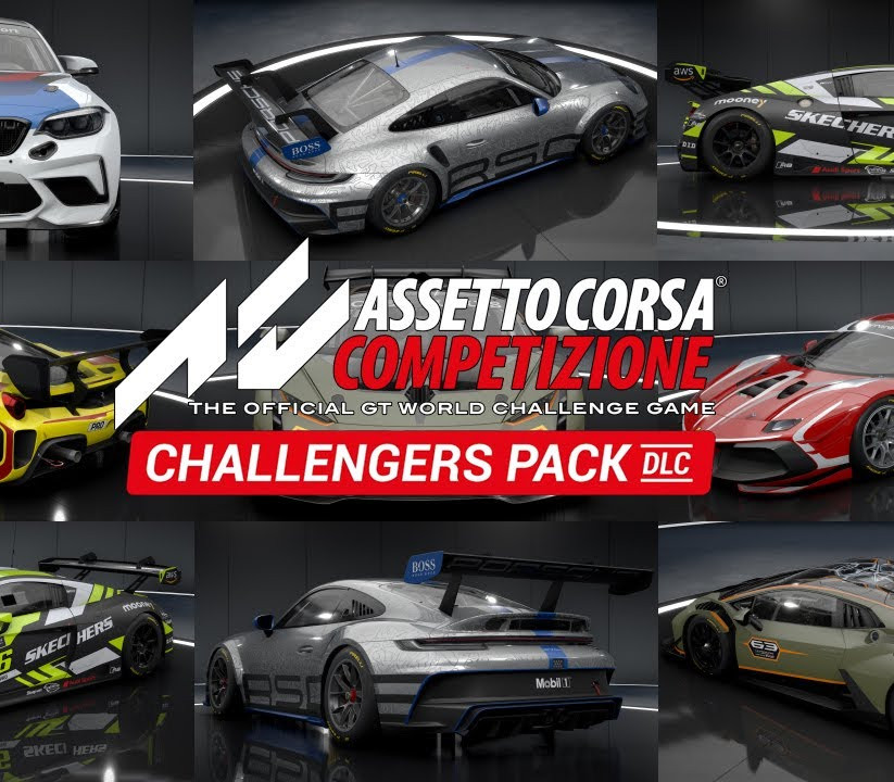 Assetto Corsa Competizione - Challengers Pack DLC PC Steam CD Key Logo