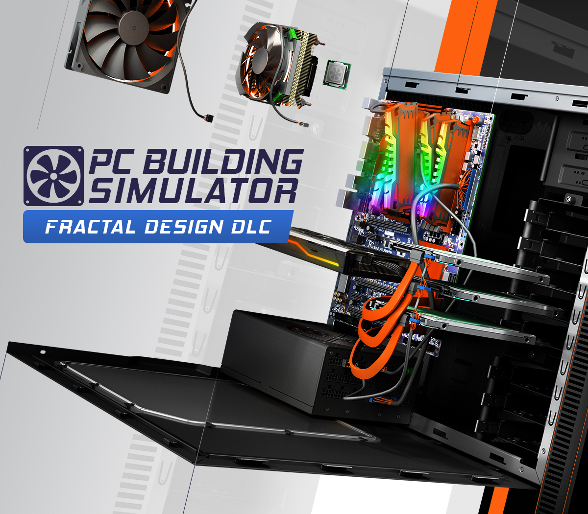 PC Building Simulator - Fractal Design Workshop DLC Steam CD Key Logo