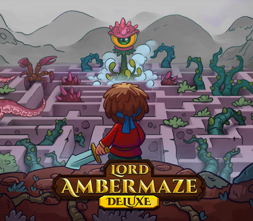 Lord Ambermaze Deluxe Bundle PC Steam CD Key Logo