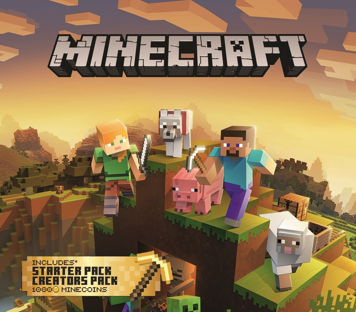 Minecraft Master Collection XBOX One CD Key Logo