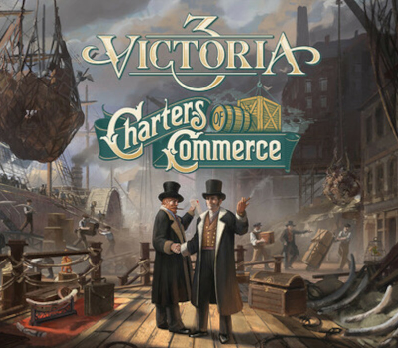 Victoria 3 - Charters of Commerce DLC PC Steam CD Key Logo