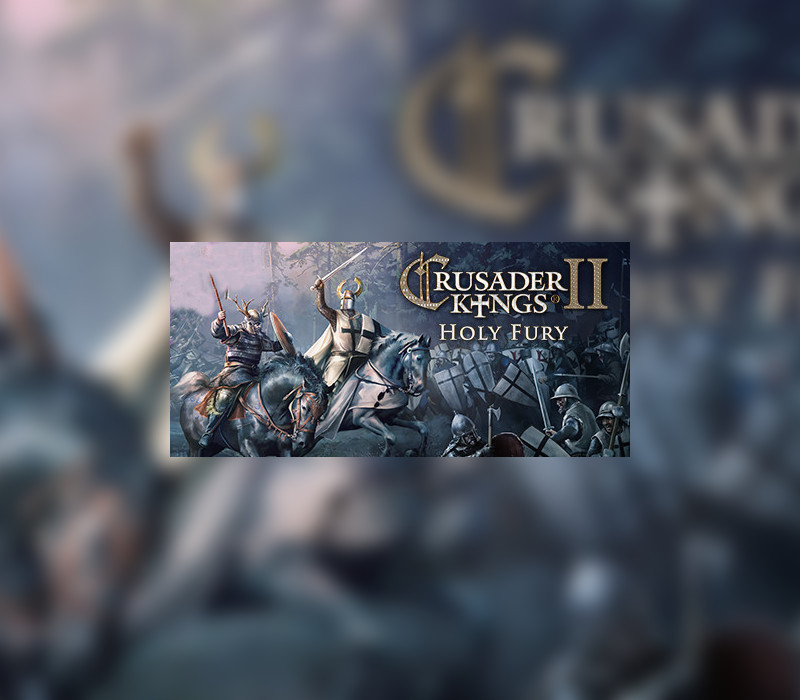 Crusader Kings II - Holy Fury DLC PC Steam CD Key Logo
