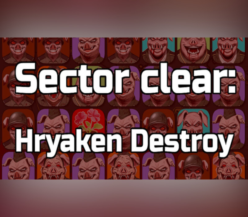 Sector clear: Hryaken destroy PC Steam CD Key Logo