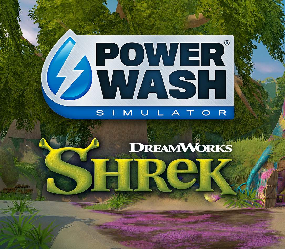 PowerWash Simulator – Shrek Special Pack DLC PC Steam CD Key Logo