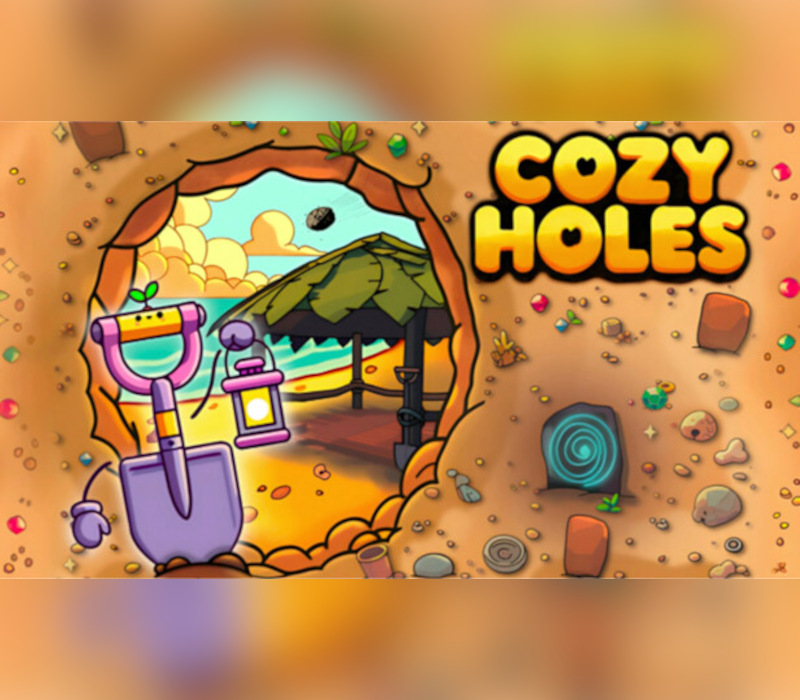 Cozy Holes PC Steam CD Key Logo