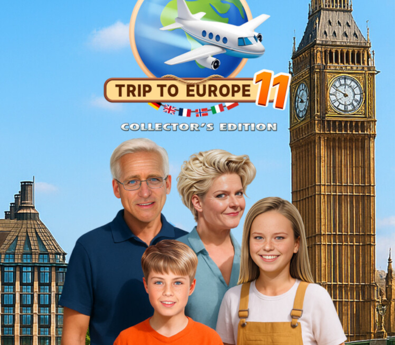 Big Adventure: Trip to Europe 11 Collector's Edition PC Steam CD Key Logo