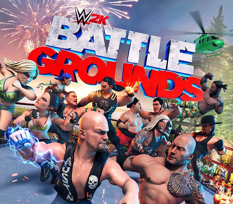 WWE 2K BATTLEGROUNDS PC Steam CD Key Logo