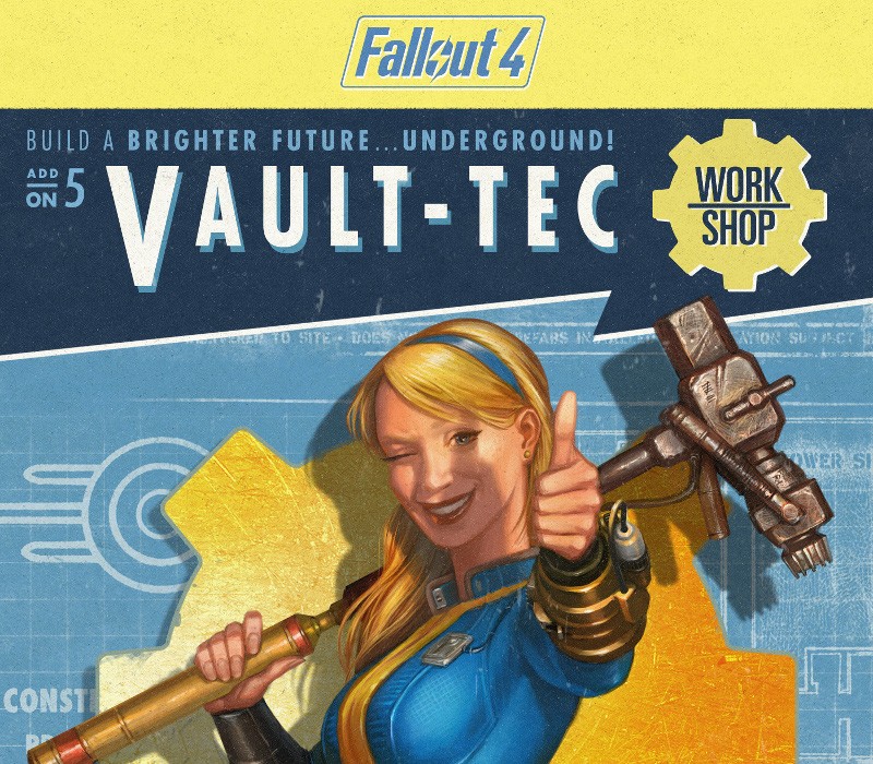 Fallout 4 - Vault-Tec Workshop DLC EU Steam CD Key Logo
