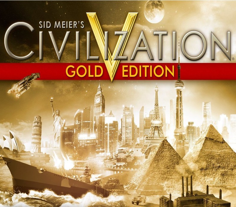 Sid Meier's Civilization V Gold Edition Steam CD Key Logo