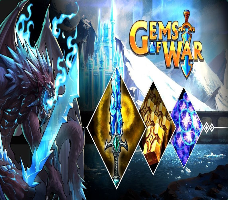 Gems Of War - Frozen Fury Pack DLC Xbox Series X|S CD Key Logo