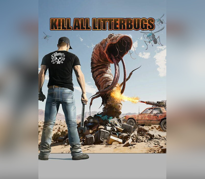 K!ll All Litterbugs PC Steam CD Key Logo