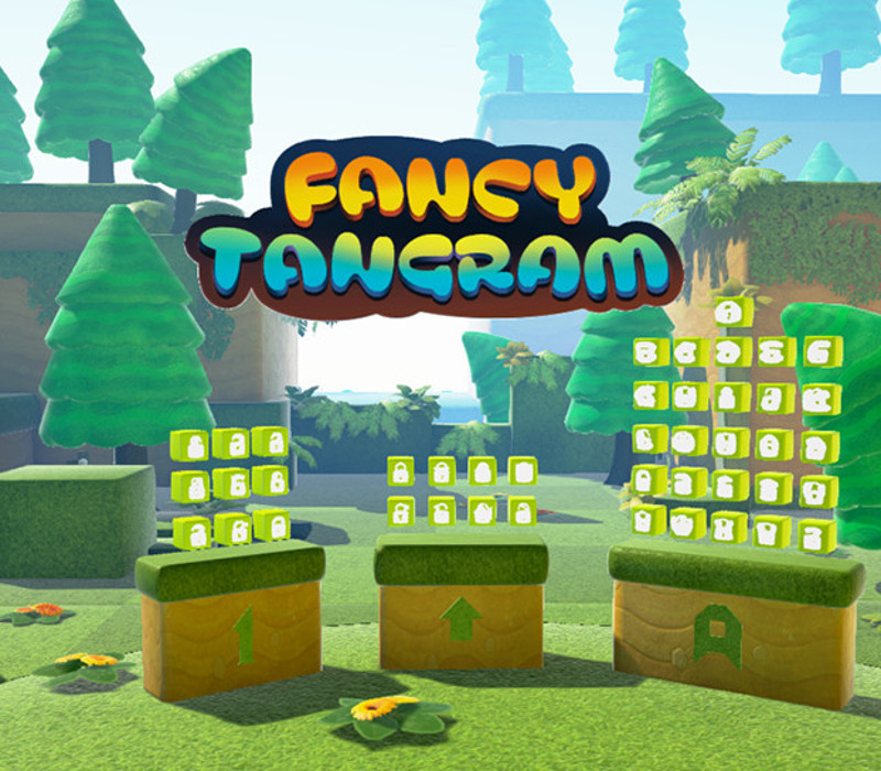 Fancy Trangram VR PC Steam CD Key Logo