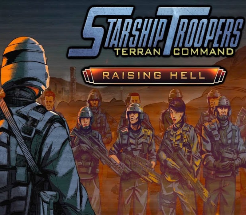 Starship Troopers: Terran Command - Raising Hell DLC PC Steam CD Key Logo