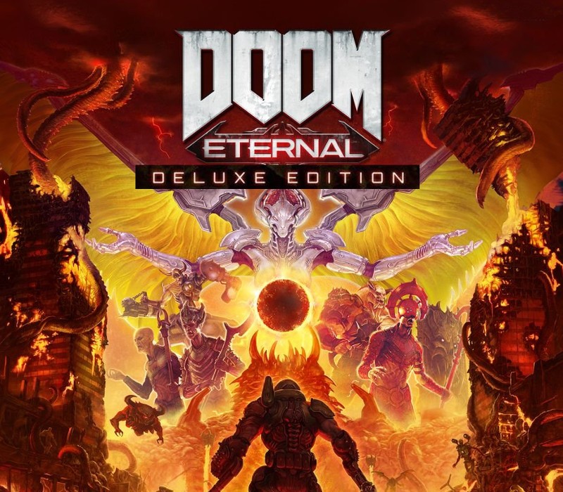 DOOM Eternal Deluxe Edition TR PC Steam CD Key Logo
