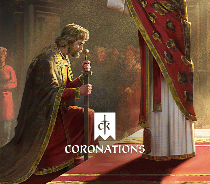 Crusader Kings III - Coronations DLC EU PC Steam CD Key Logo