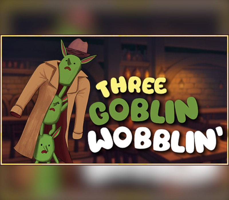 Three Goblin Wobblin' PC Steam CD Key Logo