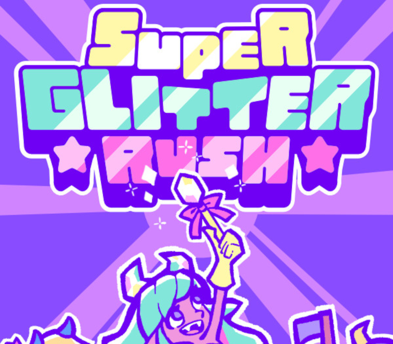 Super Glitter Rush PC Steam CD Key (valid until March 2027) Logo