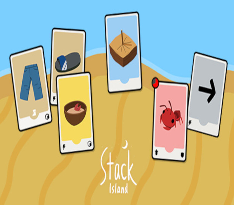 Stack Island - Survival card game Steam CD Key Logo