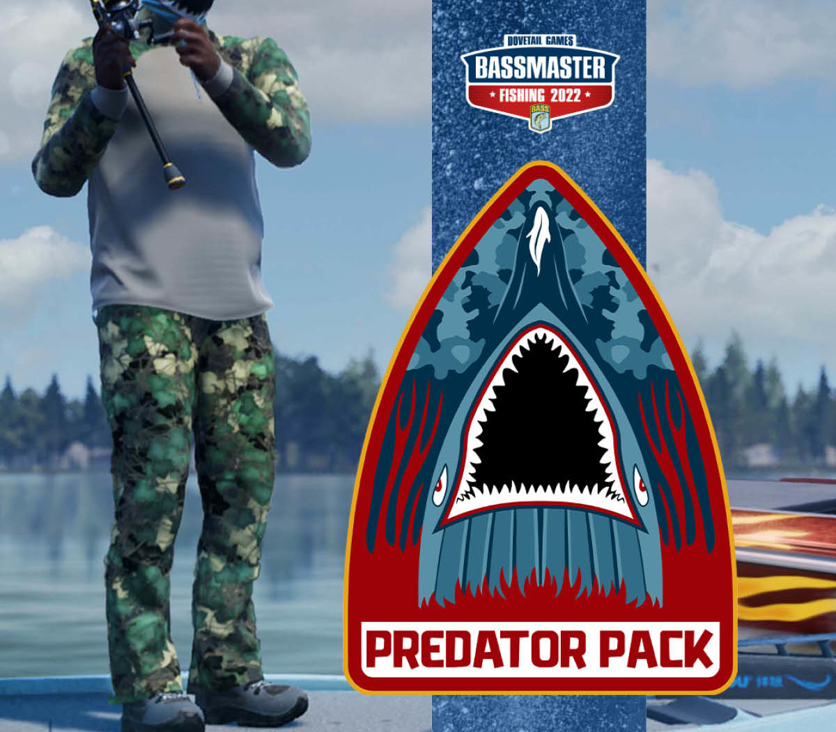 Bassmaster Fishing 2022 - Predator Equipment Pack DLC Steam CD Key Logo