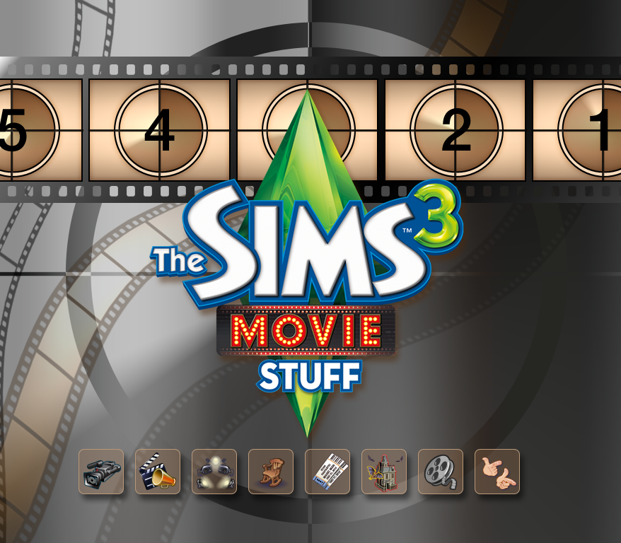 The Sims 3 + Movie Stuff Pack EA App CD Key Logo