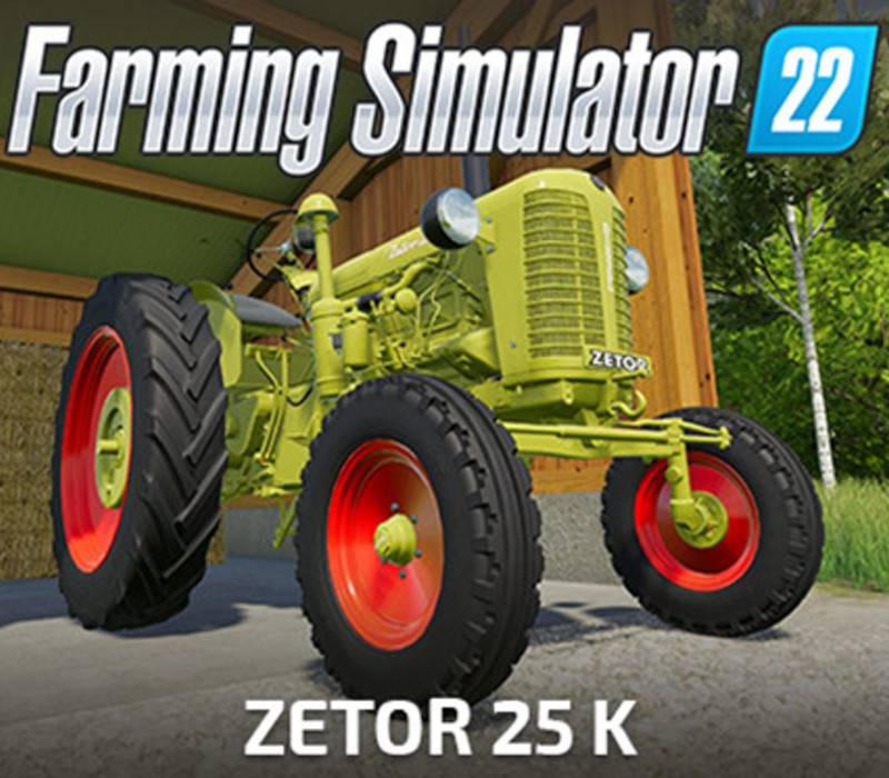 Farming Simulator 22 - Zetor 25 K DLC PC Steam CD Key Logo
