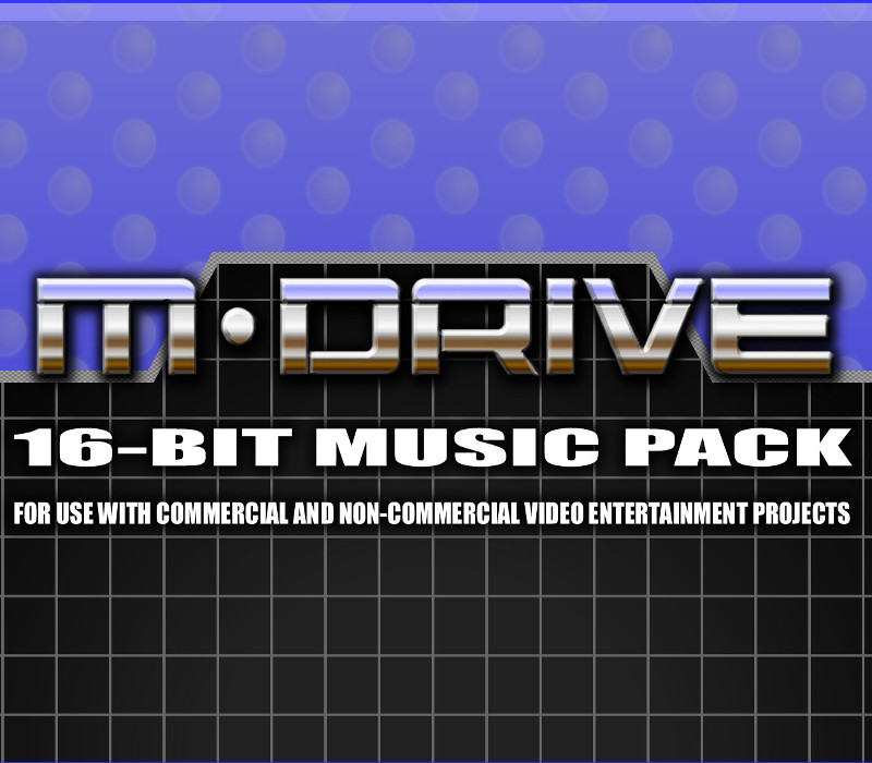 RPG Maker MV - M-DRIVE 16-bit Music Pack DLC Steam CD Key Logo