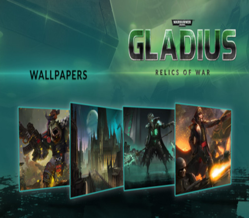 Warhammer 40,000: Gladius - Relics of War - Wallpapers DLC Steam CD Key Logo