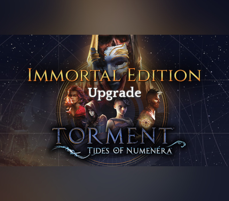 Torment: Tides of Numenera - Immortal Edition Upgrade DLC PC Steam CD Key Logo