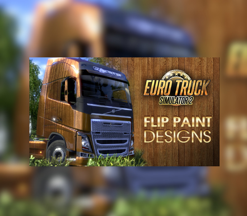 Euro Truck Simulator 2 - Flip Paint Designs DLC Steam CD Key Logo