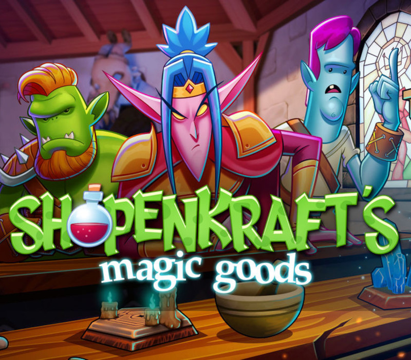 Shopenkraft's Magic Goods PC Steam CD Key Logo