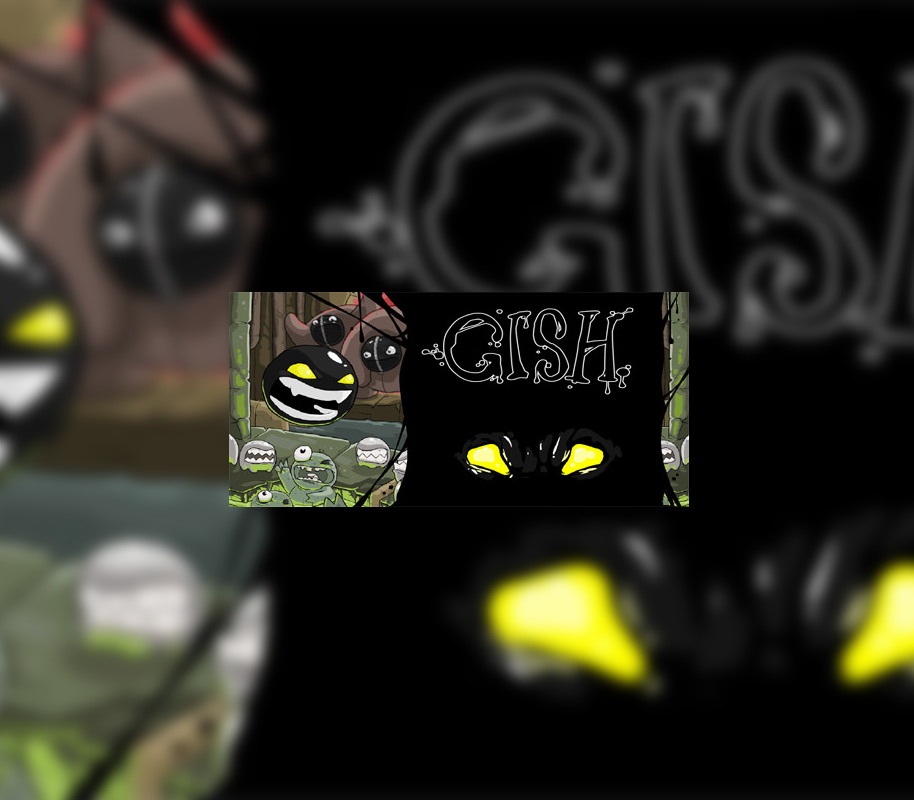 Gish PC Steam CD Key Logo