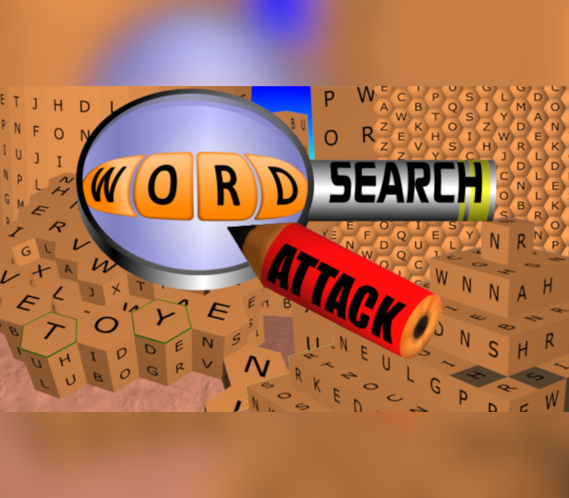 Wordsearch Attack PC Steam CD Key Logo