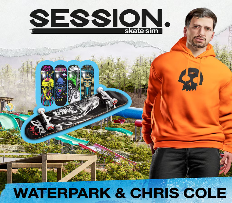 Session: Skate Sim - Waterpark & Chris Cole DLC Steam CD Key Logo
