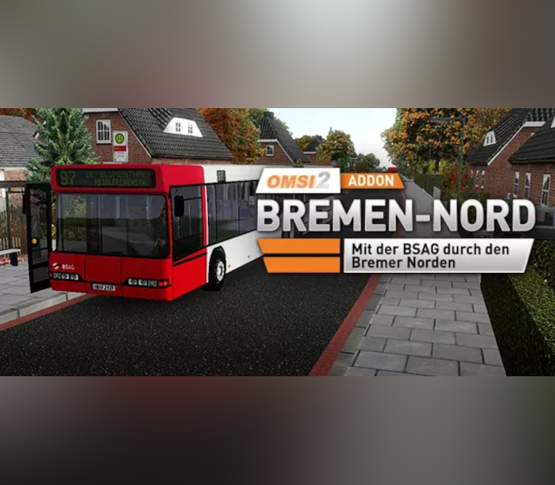 OMSI 2 - Bremen-Nord Add-on DLC PC Steam CD Key Logo