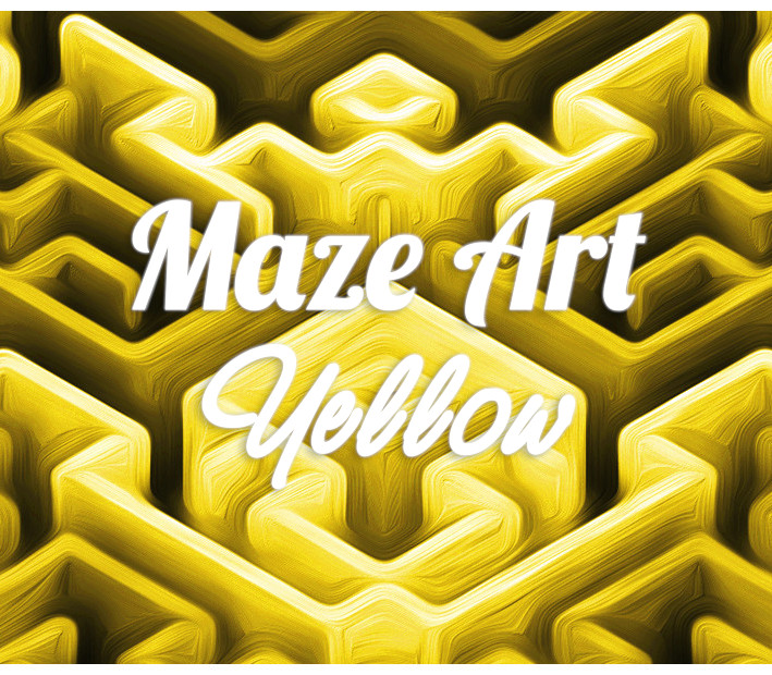 Maze Art: Yellow PC Steam CD Key Logo