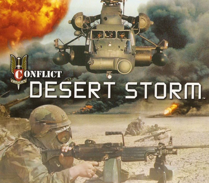 Conflict Desert Storm PC Steam CD Key Logo