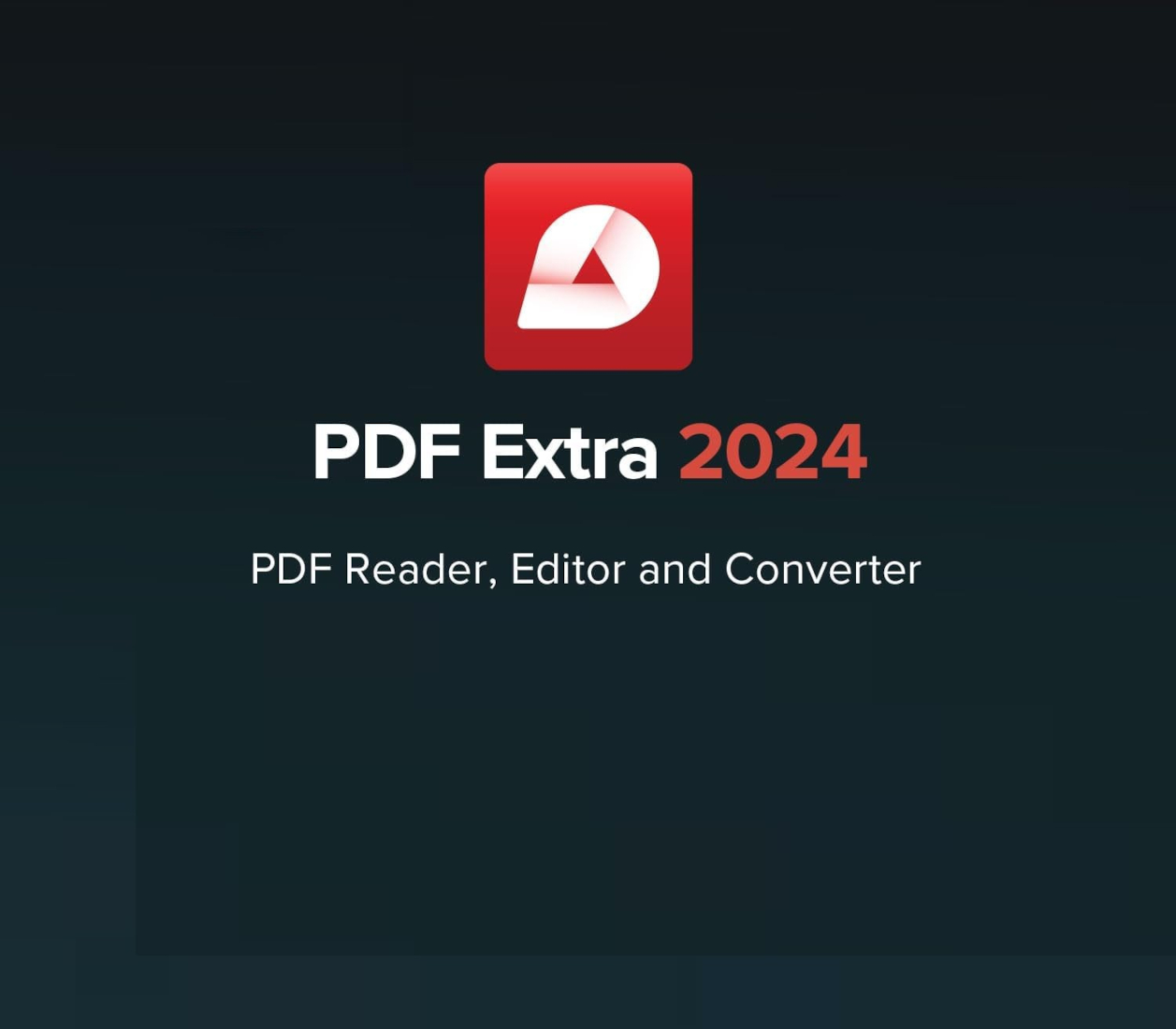PDF Extra 2024 Complete PDF Reader and Editor Key Logo