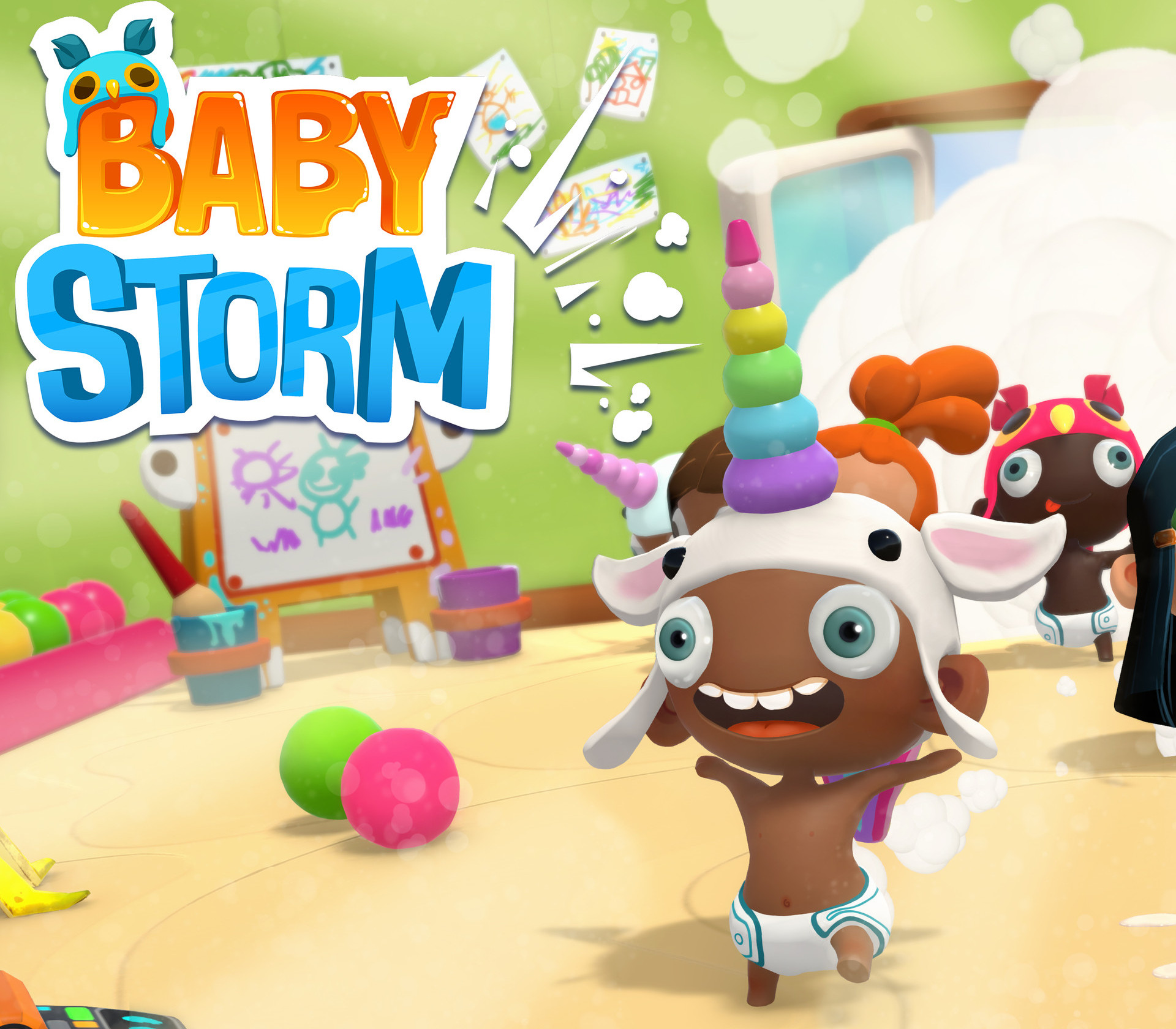Baby Storm PC Steam CD Key Logo