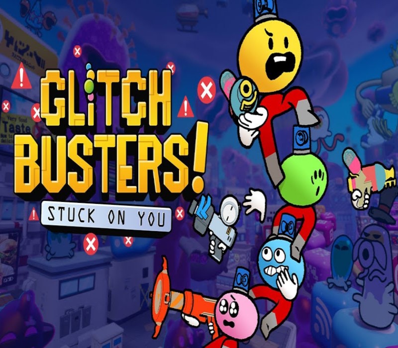 Glitch Busters: Stuck On You EU Steam CD Key Logo